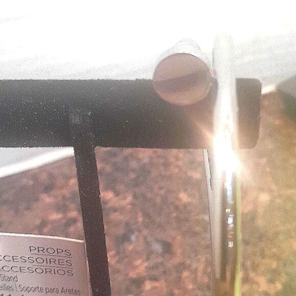 Unisex Silvertone "Nail" Bracelet...NEW - Picture 4 of 13